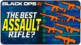 The BEST Assault Rifle in Black Ops 6  Full AR Stat Comparison [upl. by Ratcliffe698]