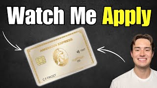 NEW Amex Gold Card Changes  Watch Me Apply [upl. by Nachison]