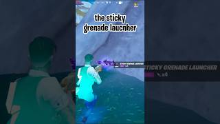 NEW Sticky Grenade Launcher Fortnite [upl. by Stanzel412]