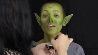 Goblin Halloween Makeup  Special FX Prosthetic Application [upl. by Virgie]