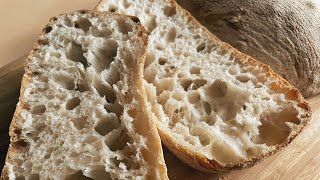 Making THE BEST CIABATTA At Home  The Simple Sourdough Method [upl. by Knutson321]