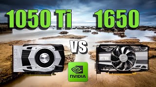 1050Ti vs 1650  9600K CSGO Fortnite PUBG GTAV Overwatch [upl. by Nnilsia415]