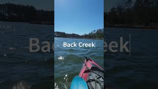 Looking for Menhaden in the Creeks Late February kayaking saltlife water fishing waterfowl [upl. by Renrut]