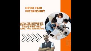 How To Apply For Internships on Internshala To Get Hired  Work From Home  Paid Internships [upl. by Tse340]