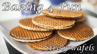 Hollandse Stroopwafels  Baking 4 Fun [upl. by Id]