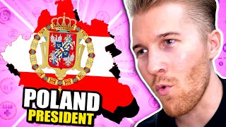 I Become Polands PRESIDENT to Return the Empire Democracy 4 [upl. by Adirem206]