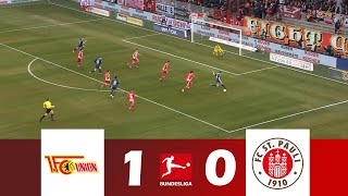 1 FC Union Berlin gegen FC St Pauli 10  Bundesliga 202425  Spielen Höhepunkte [upl. by Dorreg992]