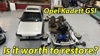 Restoration of a Unique Opel Kadett GSI [upl. by Vitoria]