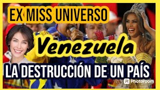 Miss Universo 2024 Dayana Mendoza mensaje tras la candidatura de Nicolas Maduro sobre Venezuela [upl. by Patt]