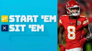 Start Em Sit Em Week 10  NFL Fantasy [upl. by Adlei]