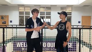 BULLDOG TALK BNN reporter Isaiah Coborn interviews sophomore DampD player Noah Frazier [upl. by Javed]