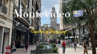 Montevideo 🇺🇾  Capital of Uruguay  Walking Tour  4k 60fps 2024 [upl. by Meta326]