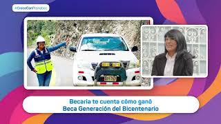 Becaria te cuenta cómo ganó Beca Generación del Bicentenario [upl. by Innaig]