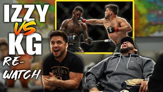 ISRAEL ADESANYA vs KELVIN GASTELUM Henry Cejudo amp KG Rewatch INSTANT CLASSIC On 4Year Anniversary [upl. by Batruk]