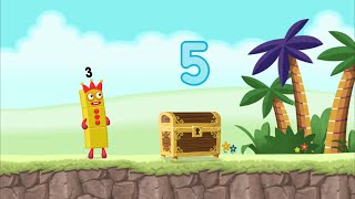 CBeebies Go Explore Numberblocks  Numberblocks Magic Run  Super Learning Games  Level 5 [upl. by Inanuah]