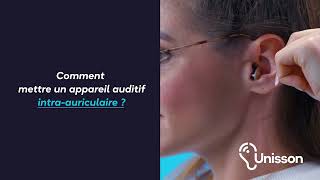 Tutoriel  Comment mettre un appareil auditif intraauriculaire [upl. by Aivilo257]