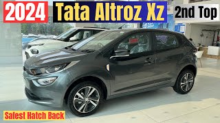 2024 Tata Altroz XZ Petrol Full Walkaround❤️Tata Altroz 2nd Top✅Price Features amp Detailed Review [upl. by Airlia977]