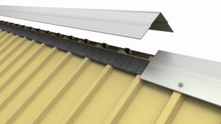 FlexOVent Metal Roofing Ridge Vent [upl. by Alpheus]