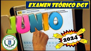 EXAMEN TEÓRICO DGT  MAYO 2024 [upl. by Kaila715]