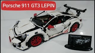 LEPIN vs LEGO Montamos un Porsche 911 GT3 [upl. by Nnylrahc]