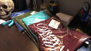 How to package a shirt with clear resealable poly bag [upl. by Cindee163]