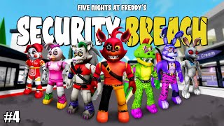 Aku Membuat FNAF SECURITY BREACH Di Brookhaven Wcodes  Roblox Part 4 [upl. by Anyrtak]