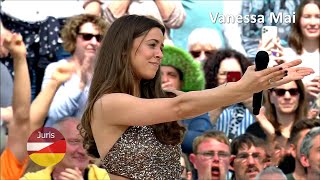 Wolkenfrei Vanessa Mai  Selfie von heut Nacht ZDFFernsehgarten 07052023 [upl. by Pape]