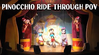 Pinocchio Ride Through POV in 4K [upl. by Evaleen]