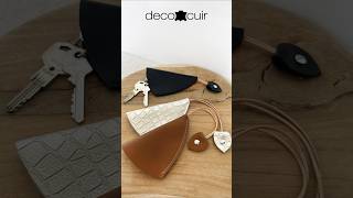 Fabriquez votre cloche à clés en cuir  DIY Deco Cuir [upl. by Haleak]