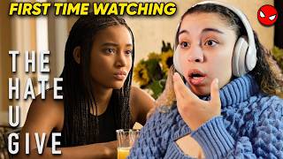 My FIRST time watching THE HATE U GIVE 2018 and Im a MESS [upl. by Erej]