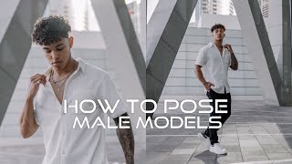 Simple Poses For Male Models [upl. by Ellednahs]