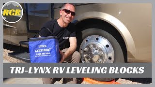 TriLynx RV Leveling Blocks  Product Review   Leveling Block Caps [upl. by Ramel]