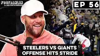 Steelers vs Giants Offense hits stride Deandre Hopkins to Chiefs Horrible Calls and more Ep 56 [upl. by Harwin128]