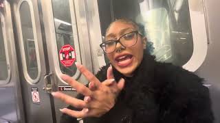 ASMR ON TRAIN NYC EDITION [upl. by Alina708]