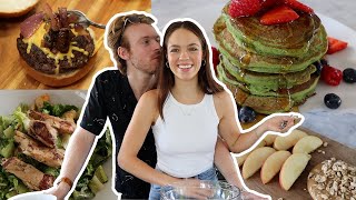 WHAT WE EAT IN A DAY couples edition [upl. by Shifrah]