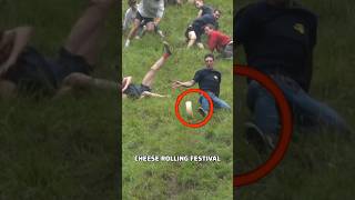 Cheese Rolling Race Is Insane 🤯 🏁 [upl. by Rafaela]