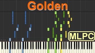 Brandon Beal feat Lukas Graham  Golden I Piano Tutorial by MLPC [upl. by Kissner]