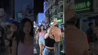 Khaosan road bangkok  Bangkok Nightlife bangkoknightlife khaosanroad [upl. by Ruon]