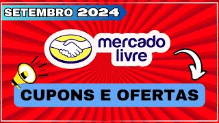 ATUALIZADO Cupom Mercado Livre AGOSTO 2024  Cupom Mercado Livre Primeira Compra  CUPOM VÁLIDO [upl. by Stucker]