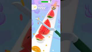 Food Slicer Game video Level 124shortvideo games sportsgameshort [upl. by Alekehs]