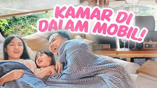 YUKACHAN BIKIN KAMAR DI DALAM MOBIL  vlog [upl. by Anma]