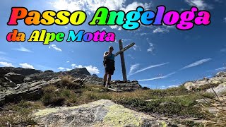 Passo Angeloga e rifugio Chiavenna trekking italia trekking lombardia trekking Valtellina [upl. by Imit]