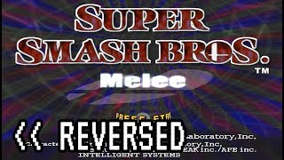 Super Smash Bros Melee intro reversed [upl. by Carolus]