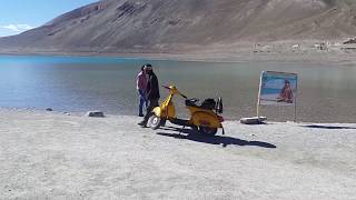 3 Idiots Movie Shooting Point  Kareena Kapoor Scooter Scene  Pangong Lake  Leh Ladakh [upl. by Nabois]