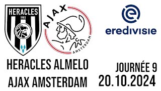 Heracles Almelo  AFC Ajax Eredivisie [upl. by Odicalp]