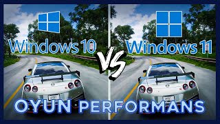 Windows 10 vs Windows 11  Oyun Performansı ve İnceleme [upl. by Raama]