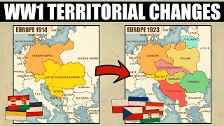 Territorial Changes After WW1 [upl. by Ahsia]