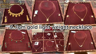 Tanishq Latest 2024 gorgeous Necklace Set Designs  Light weight gold necklace collection designs [upl. by Riobard697]