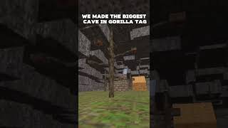 We made the biggest cave in gorilla tag minecraft edit gtagvr gorillatag funny fyp [upl. by Salome]