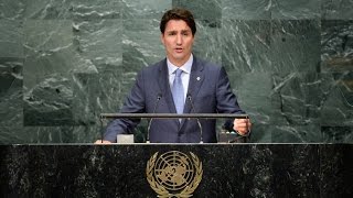 FULL SPEECH Trudeau addresses UN General Assembly [upl. by Christy]